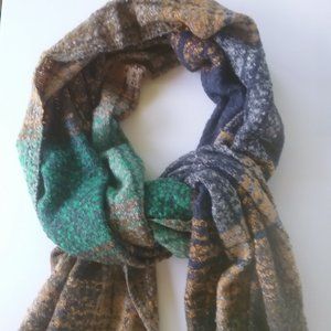 Look Collection acrylic scarf; multi color; NWT